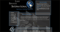Desktop Screenshot of clientservicesint.com